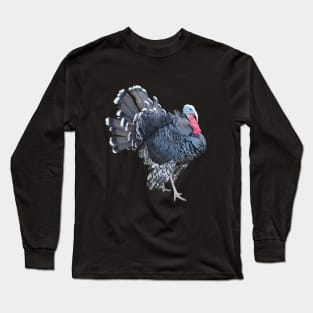 Retro Vintage Turkey Jive Gurkey Thanksgiving Long Sleeve T-Shirt